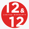 12 & 12 limited warranty logo